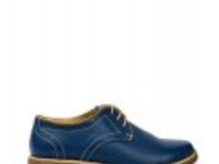 Pantofi piele naturala bleumarin Veolia